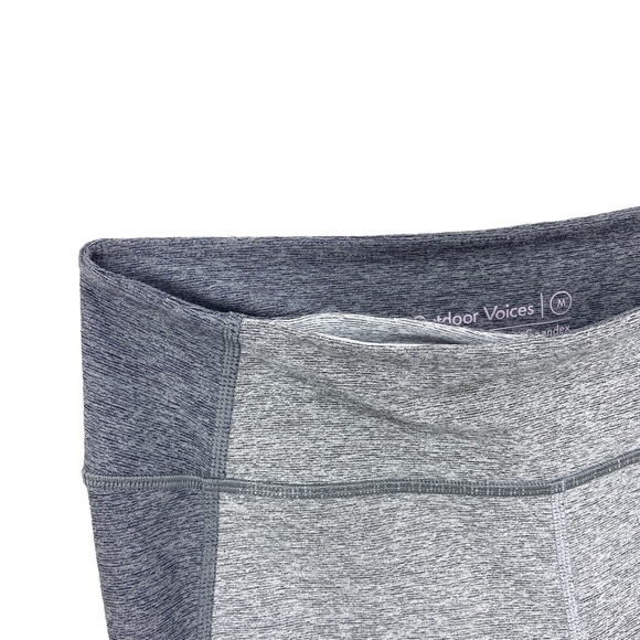 OUTDOOR VOICES Leggings Running Yoga Gym Active Gray - Picture 7 of 8